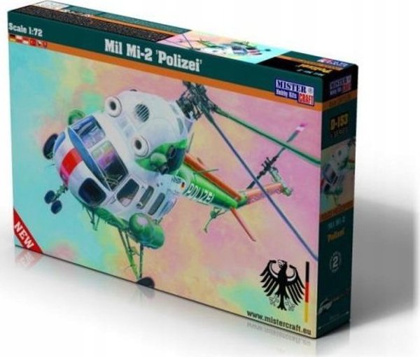 Olymp Aircraft Μοντέλο Ελικοπτέρου Mi-2 "Polizei" για Συναρμολόγηση 1:48 F-153