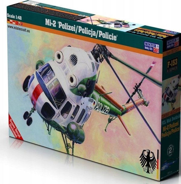 Olymp Aircraft Μοντέλο Ελικοπτέρου Mi-2 "Polizei" για Συναρμολόγηση 1:48 F-153