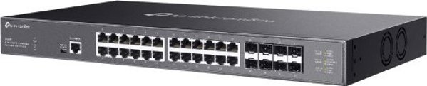Omada 24-Port 10GBASE-T L2+ Managed Switch mit 8 x 10GE SFP