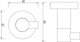 Omnires Omnires γάντζος MODERN PROJECT χρυσό MP60110GL