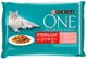 ONE CAT WITH SALMON 4X85G