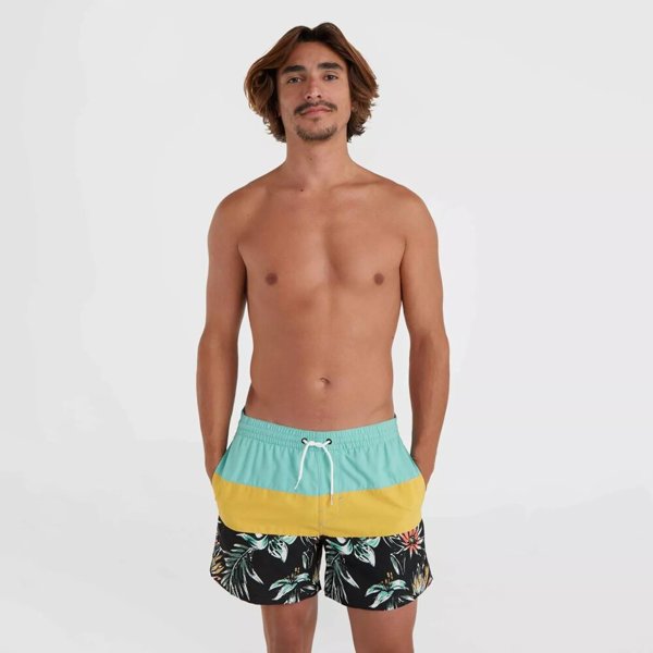 O Neill Ανδρικά Σορτς MIX & MATCH CALI BLOCK 15'' ΜΑΓΙΟ