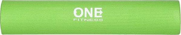 ONE FITNESS One πράσινο στρώμα για γιόγκα (YM02)