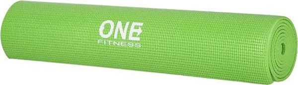 ONE FITNESS One πράσινο στρώμα για γιόγκα (YM02)