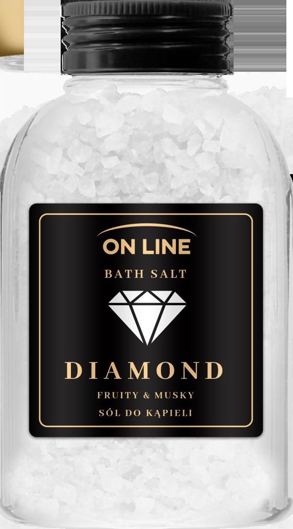 On Line Άλατα Μπάνιου Diamond 500g - Αρωματικά Άλατα για το Μπάνιο