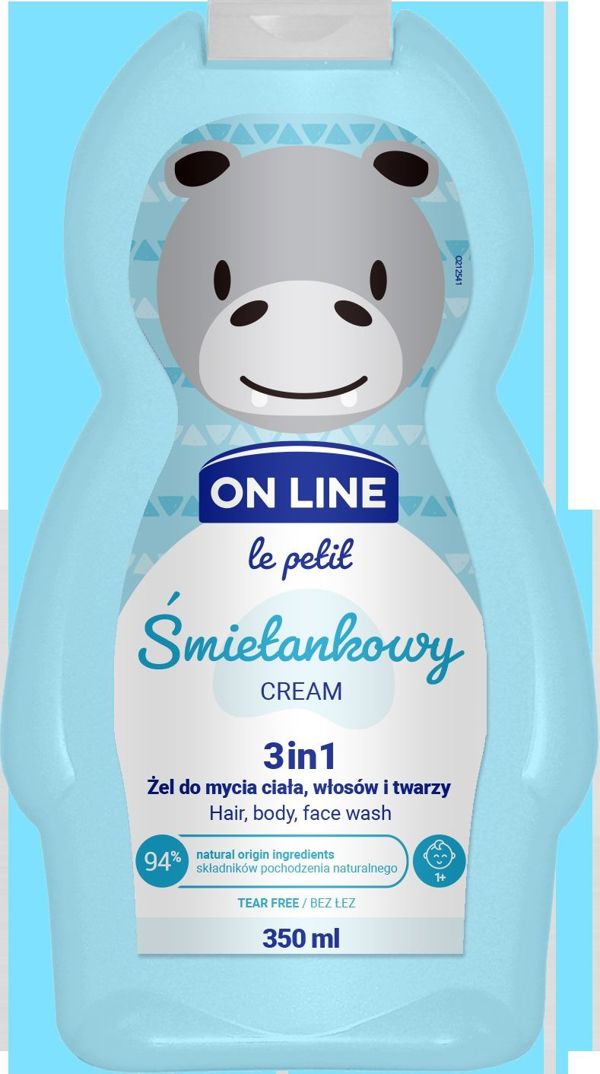 On Line Le Petit τζελ καθαρισμού 3 σε 1 για παιδιά Κρεμώδες