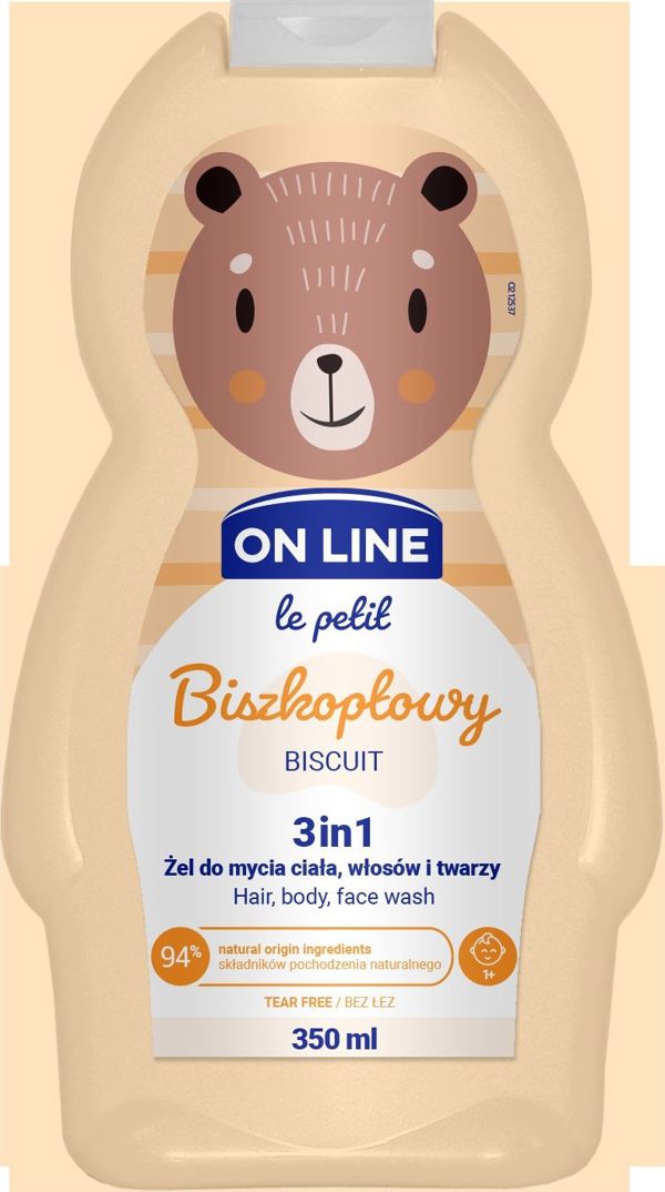 On Line Le Petit τζελ καθαρισμού 3 σε 1 για παιδιά Μπισκοτένιο