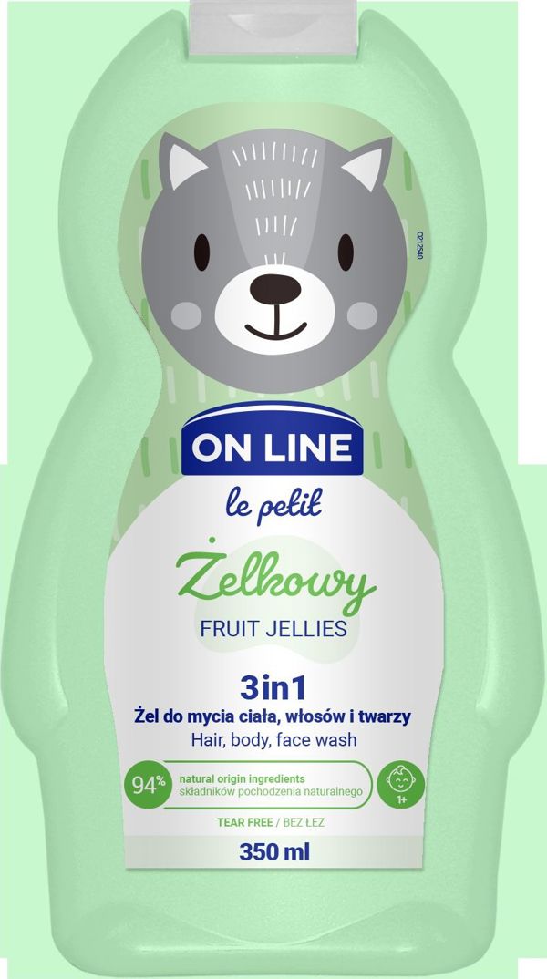 On Line Le Petit ζελ για πλύσιμο 3σε1 για παιδιά Ζελ