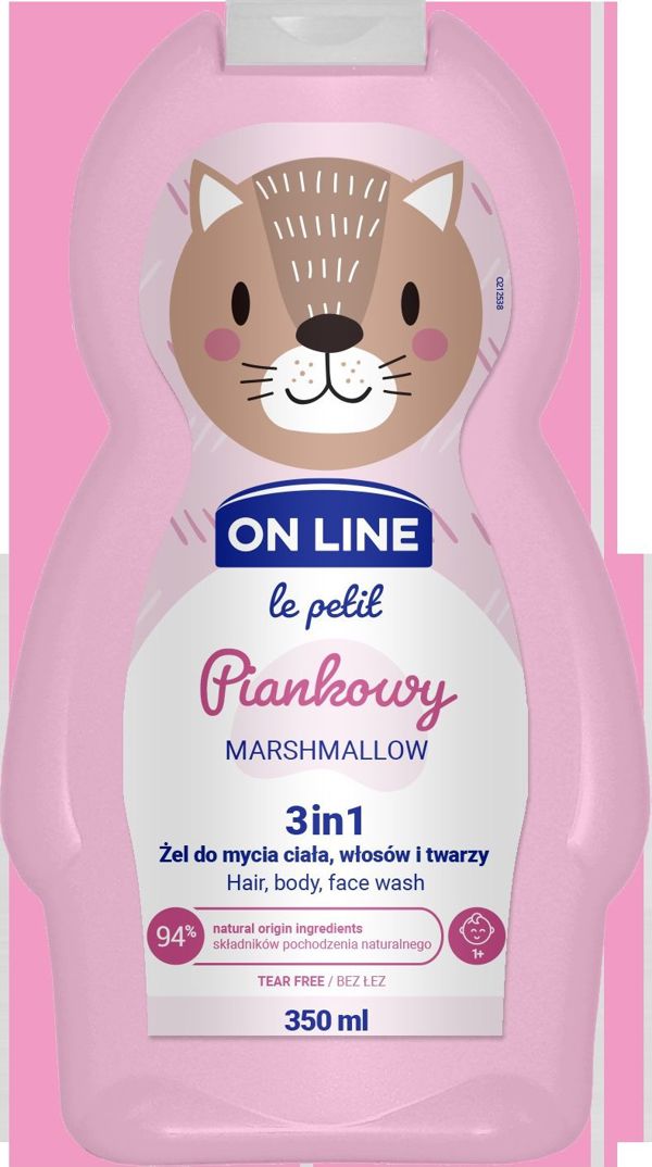 On Line Le Petit αφρός καθαρισμού 3 σε 1 για παιδιά