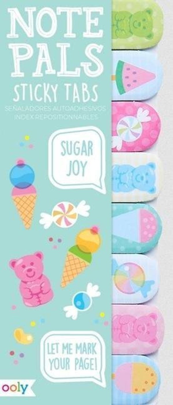 Ooly Αυτοκόλλητες Σημειώσεις Sweet Treats, Χαριτωμένα Αυτοκόλλητα Σημειωματάκια, Πολύχρωμα