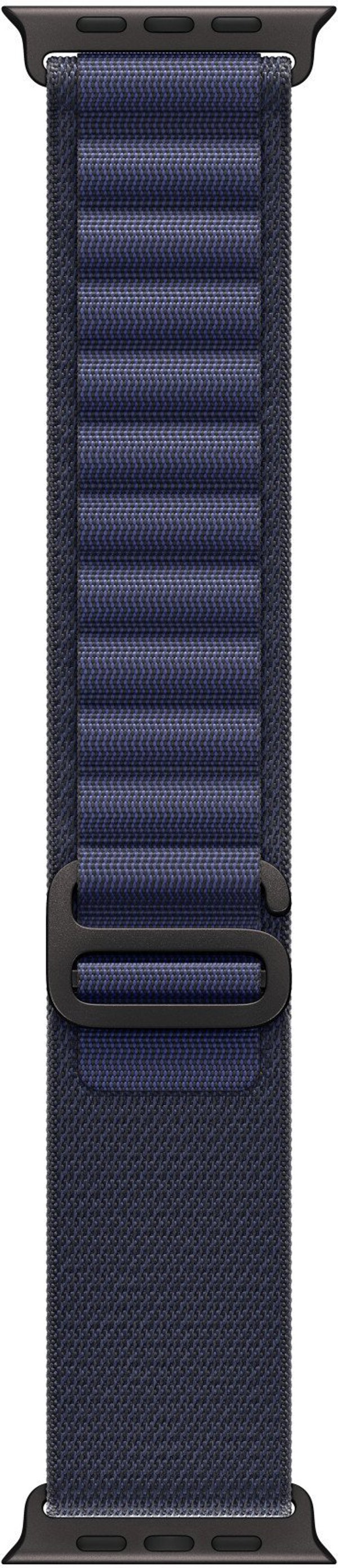Opaska Alpine w kolorze granatu do koperty 49 mm - rozmiar S - elementy z tytanu w kolorze czarnym
