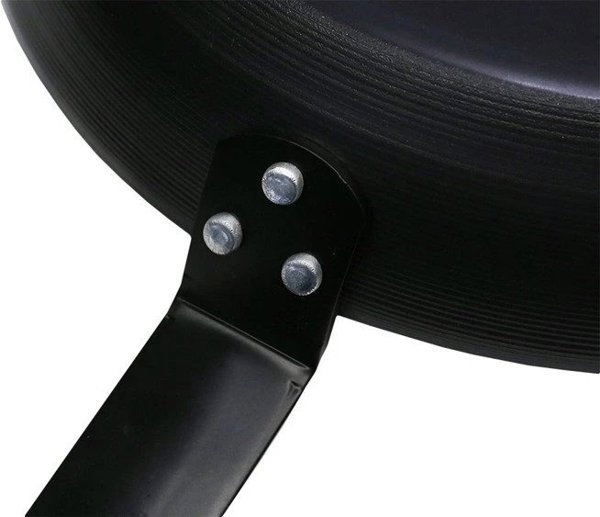Τηγάνι από ανθρακούχο χάλυβα Opa Heavy Metal, 26 cm