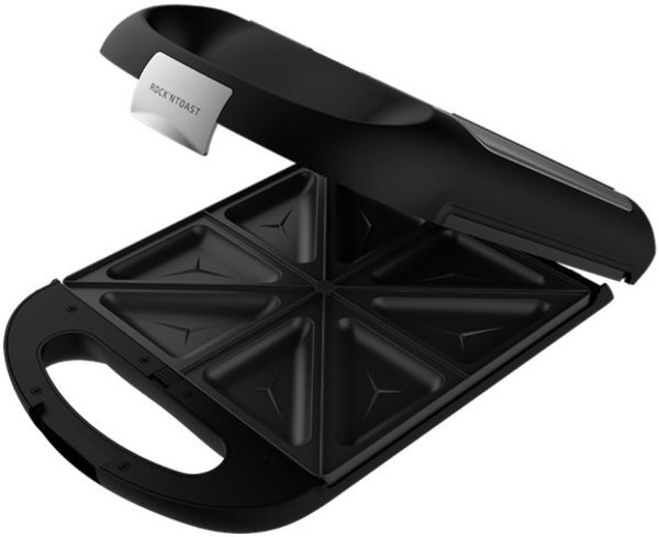 Cecotec Rock'nToast Family 3in1 Τοστιέρα - Γκρι