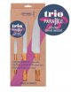 Opinel Σετ Μαχαιριών Trio Parallele Olive 002494 - 3 Τεμάχια με Λαβή από Ξύλο Ελιάς