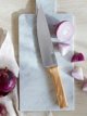 Opinel Σετ Μαχαιριών Trio Parallele Olive 002494 - 3 Τεμάχια με Λαβή από Ξύλο Ελιάς