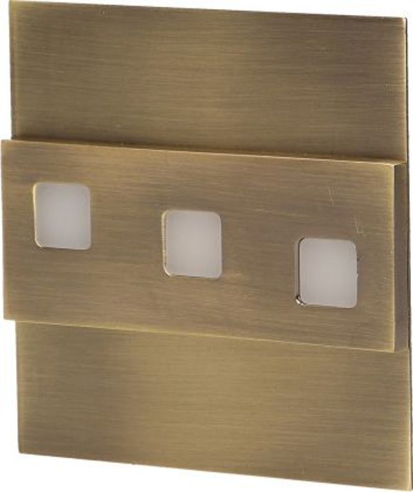 Φωτιστικό σκάλας Orno Lepus LED ματ ορείχαλκος (OR-OS-1531L6/BR)