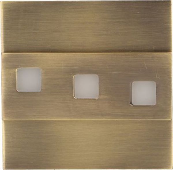 Φωτιστικό σκάλας Orno Lepus LED ματ ορείχαλκος (OR-OS-1531L6/BR)