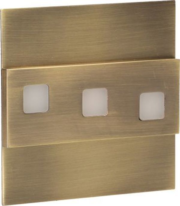 Φωτιστικό σκάλας Orno Lepus LED ματ ορείχαλκος (OR-OS-1531L6/BR)