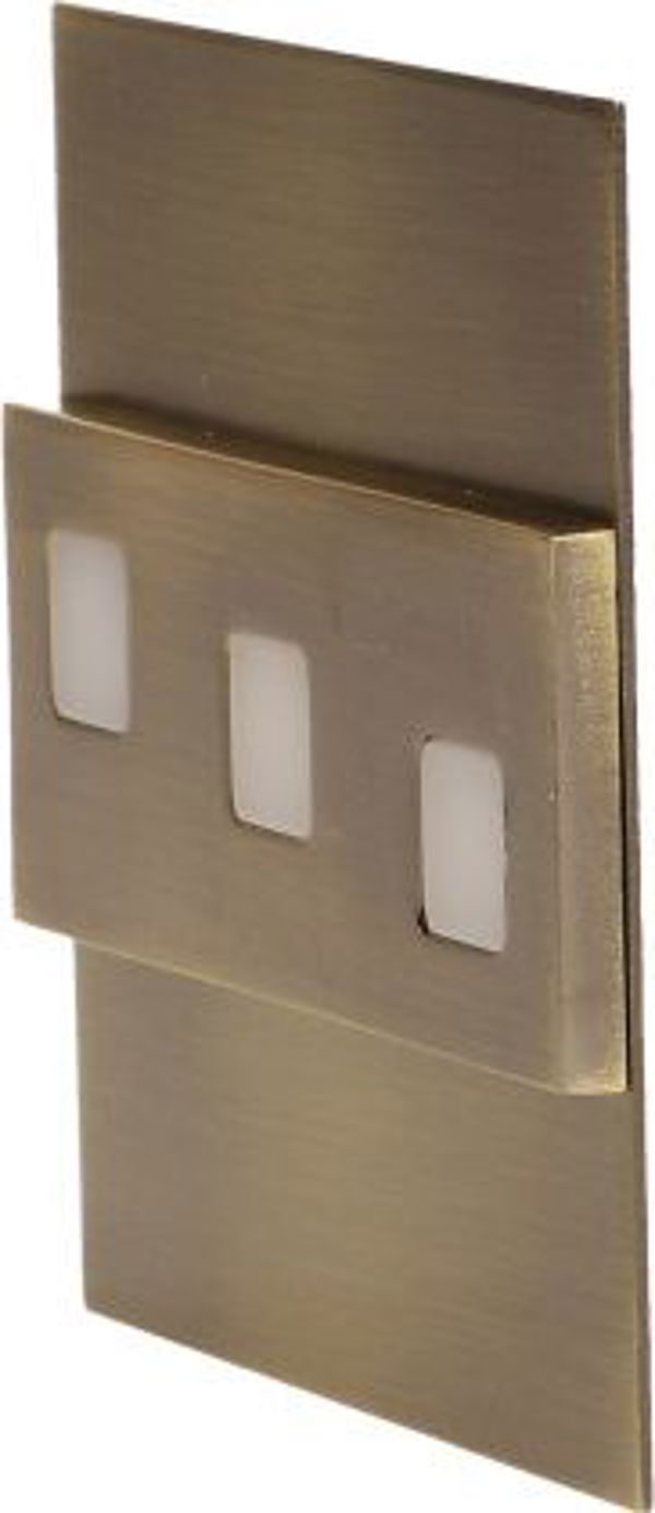 Φωτιστικό σκάλας Orno Lepus LED ματ ορείχαλκος (OR-OS-1531L6/BR)