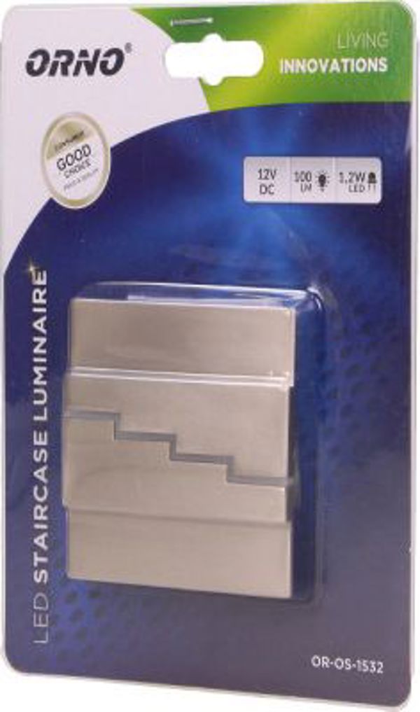 Φωτιστικό σκάλας Orno Lynx LED σατινέ (OR-OS-1532L6/N)