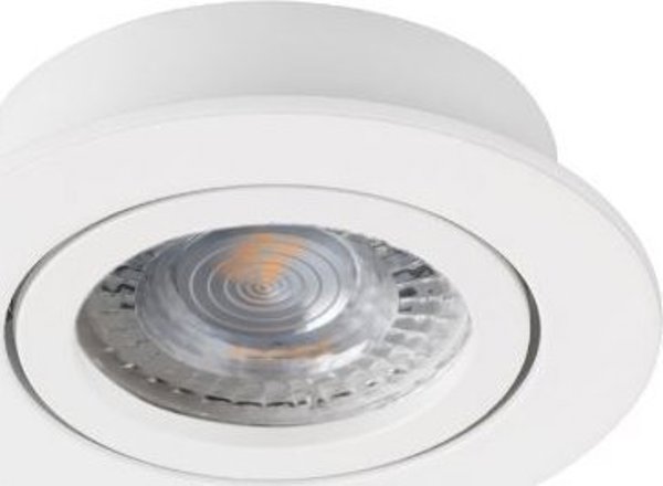 Στρογγυλό Σποτ Οροφής Gu10 Dalla Dto-W Λευκό Kanlux