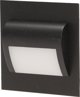 Φωτιστικό σκάλας Orno DRACO LED 1,2W, φωτιστικό σκάλας εντοιχισμένο, 12V DC, 100lm, 3000K, μαύρο