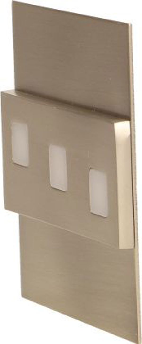Φωτιστικό Σκάλας LED Orno Lepus, Επιτοίχιο, Σατινέ, 230V, OR-OS-1531L6/N