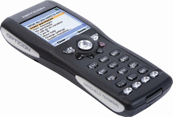 Opticon OPH1005 τερματικό 5,08 εκ. (2") 320 x 240 px 140 γρ Μαύρο