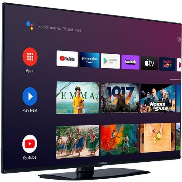 Orava 65" TV, 4K UHD 3840 x 2160, Android 11, Smart, LED, WiFi, Bluetooth, Netflix, Dolby Vision Atmos