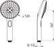 Oras HAND SHOWER 3 SPRAY STYLE 242403