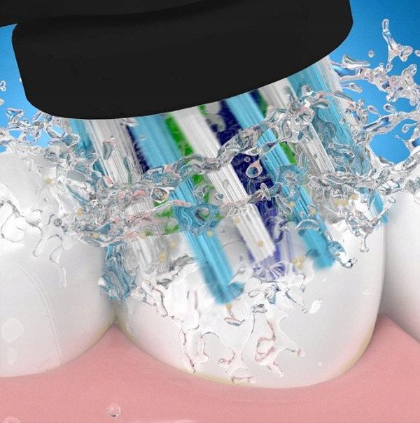 Oral-B Pro CrossAction -ανταλλακτικές κεφαλές, 5 τεμ, μαύρο