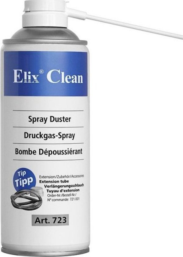 Oras Συμπιεσμένος αέρας ELIX CLEAN - Μη εύφλεκτο (SprayDuster) 400ml