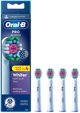 Oral-B Pro 3D White - ανταλλακτικές κεφαλές, 4 τεμ