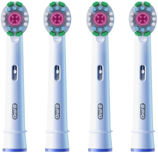 Oral-B Pro 3D White - ανταλλακτικές κεφαλές, 4 τεμ