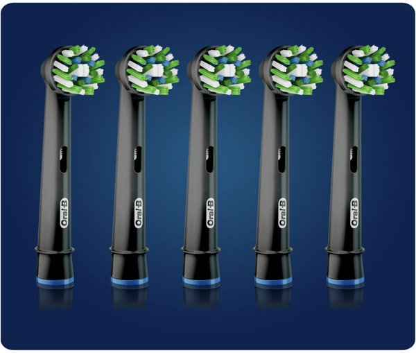 Oral-B CrossAction ανταλλακτική κεφαλή βουρτσών, 5 τεμ.