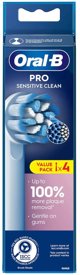 Oral-B Pro Sensitive Clean - ανταλλακτικές κεφαλές, 4 τεμ