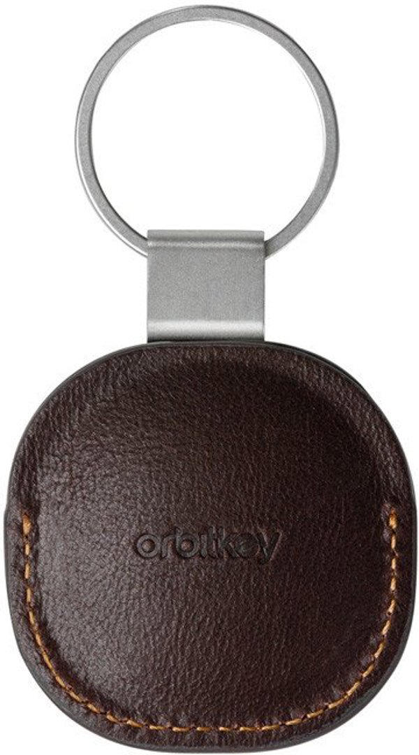 Δερμάτινη Θήκη Orbitkey για AirTag Espresso, Σκούρο Καφέ