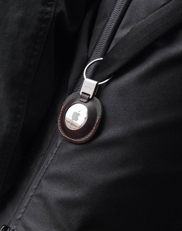 Δερμάτινη Θήκη Orbitkey για AirTag Espresso, Σκούρο Καφέ