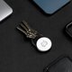 Θήκη Orbitkey Slim για AirTag με κρίκο κλειδιού, μαύρο