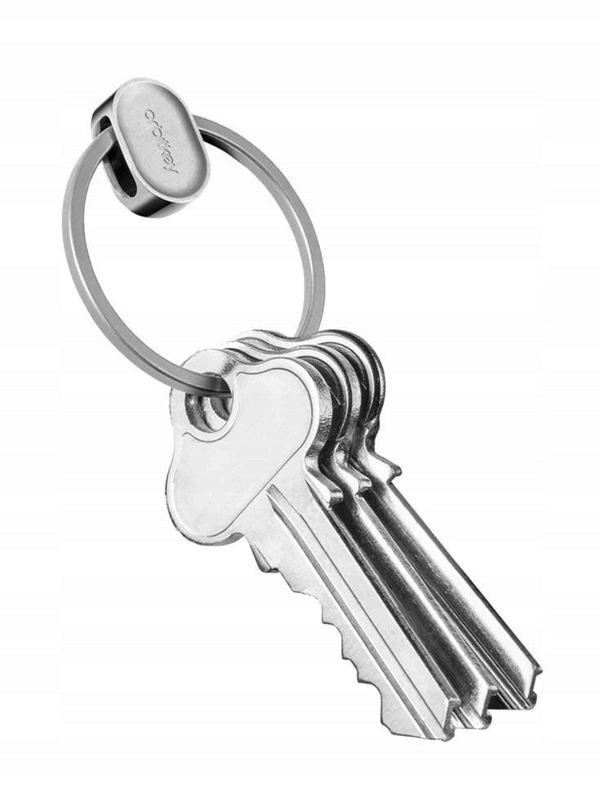Μπρελόκ Orbitkey Ring v2, ασημί