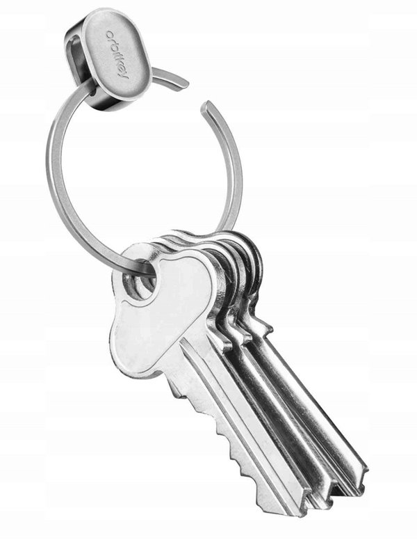 Μπρελόκ Orbitkey Ring v2, ασημί