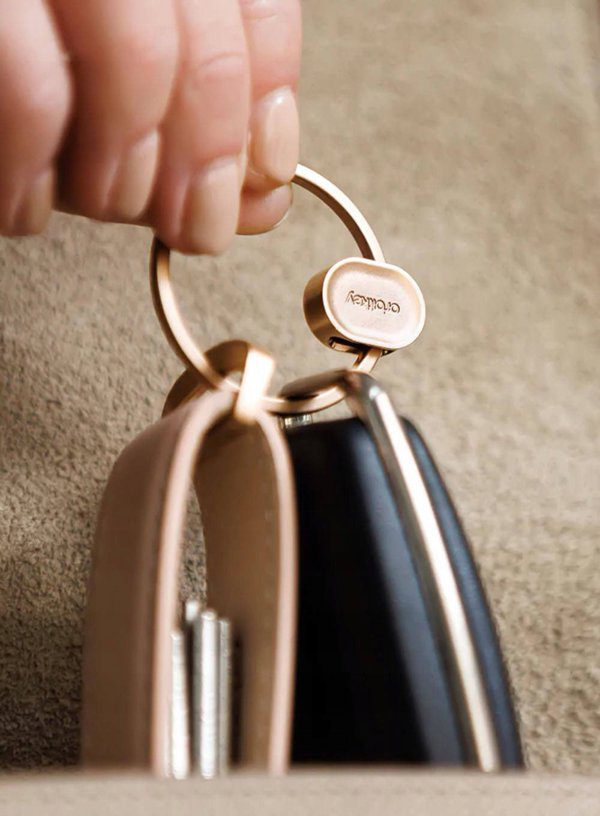 Μπρελόκ Orbitkey Ring v2, ασημί