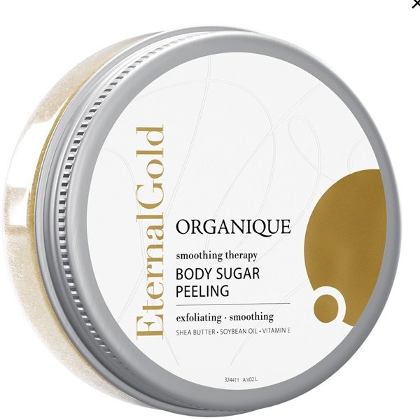 ORGANIQUE Eternal Gold Απολεπιστικό ζάχαρης σώματος 200 ml
