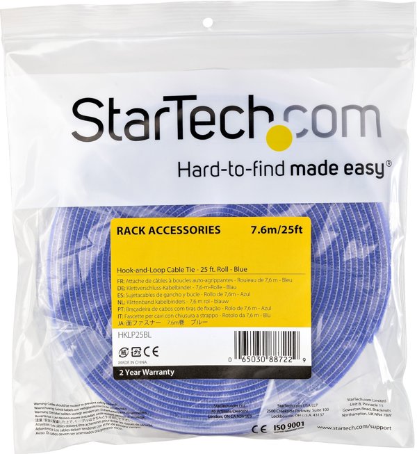 Ρολό Οργάνωσης StarTech HOOK AND LOOP 25FT.