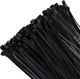 Οργανωτής Mozos Cable tie Μαύρο 100 τεμάχια (MCABLE-M)