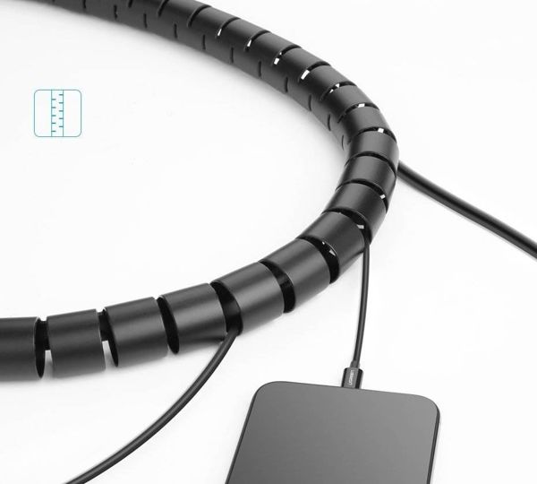 Ugreen Spiral Cable Organizer Μαύρο 1 τεμάχιο (6957303838202) 8244757 6957303838202