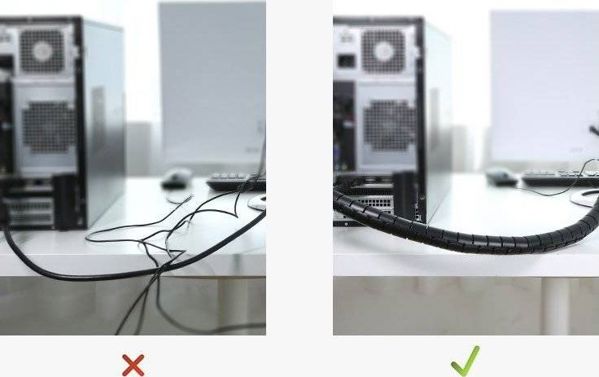 Ugreen Spiral Cable Organizer Μαύρο 1 τεμάχιο (6957303838202) 8244757 6957303838202