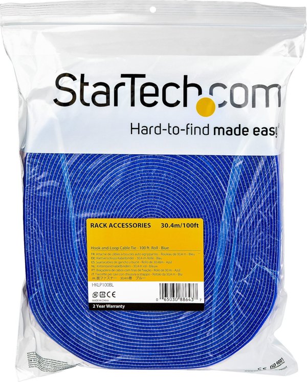 Ρολό Οργάνωσης StarTech HOOK AND LOOP 100FT.