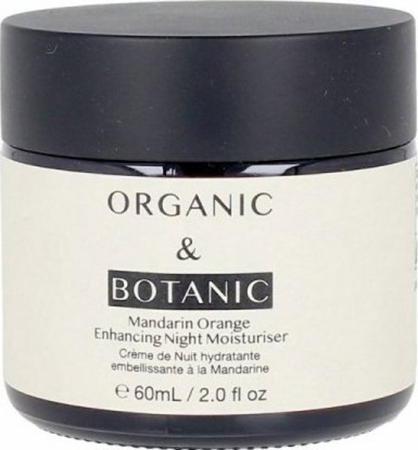 Organic & Botanic Mandarina Regenerating Night Cream, Επανορθωτική Κρέμα Νυκτός, 50ml