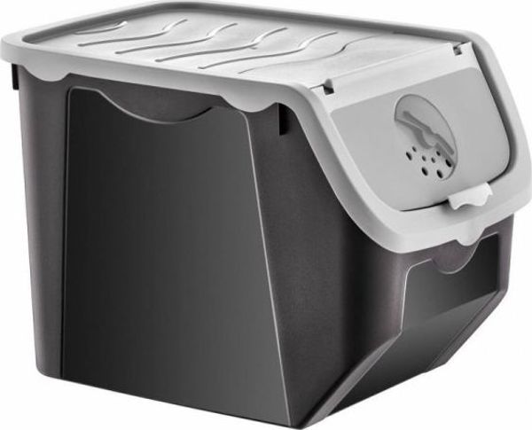 ORION ΔΟΧΕΙΟ ΓΙΑ ΛΑΧΑΝΙΚΑ ΚΑΙ ΦΡΟΥΤΑ 12L ΓΚΡΙ ORION 730513-S